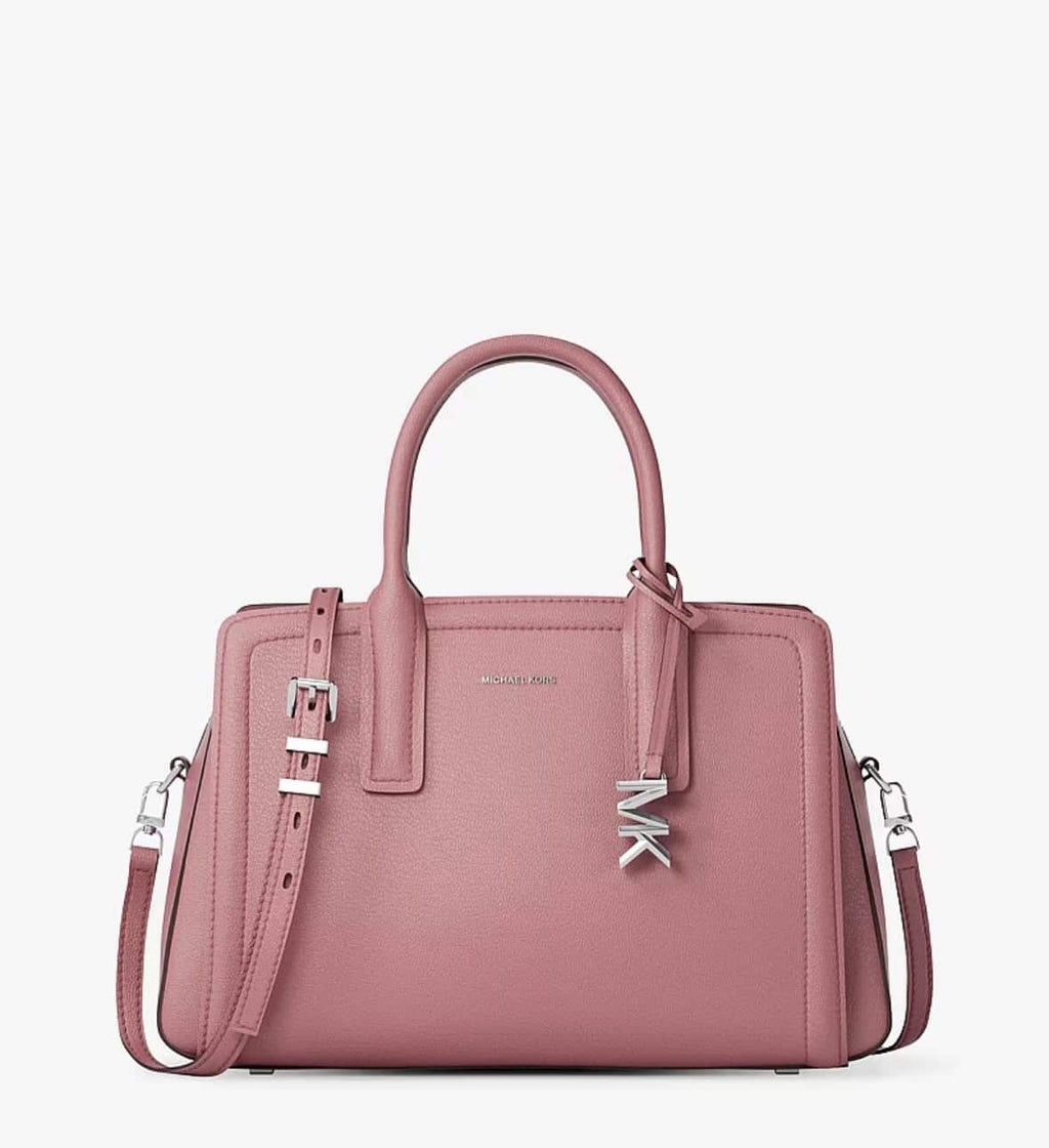 Laila Medium Leather Satchel