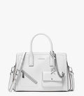 Laila Medium Leather Satchel with Card Case