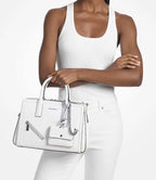 Laila Medium Leather Satchel with Card Case