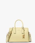 Laila Small Studded Leather Satchel