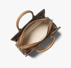 Laila Medium Signature Logo Satchel