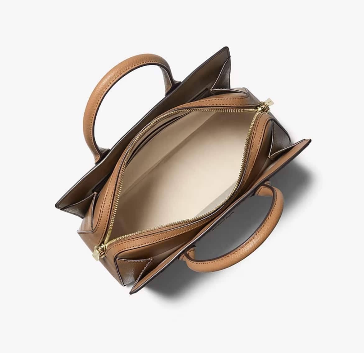 Laila Medium Signature Logo Satchel