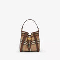 Mini Check Bucket Bag