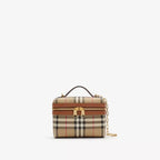 Mini Check Vanity Bag