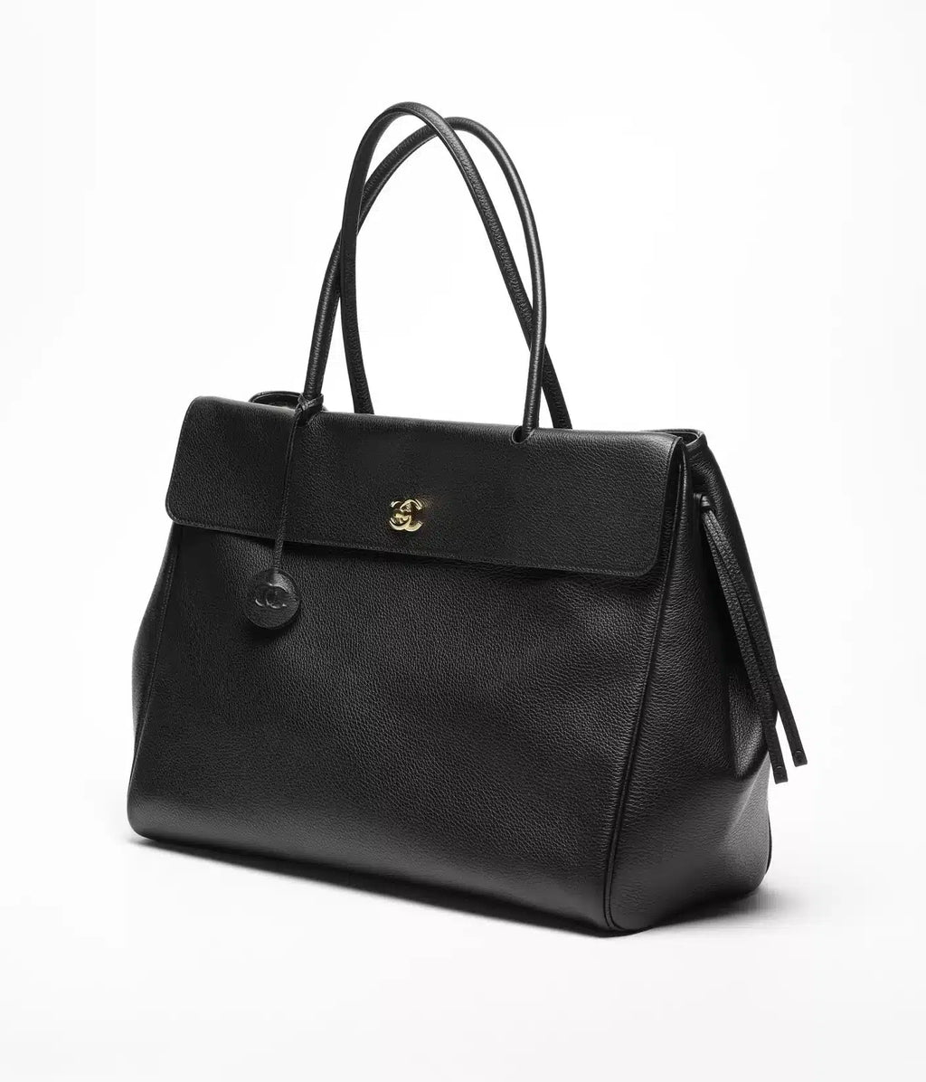 Grained Calfskin &amp; Gold-Tone Metal