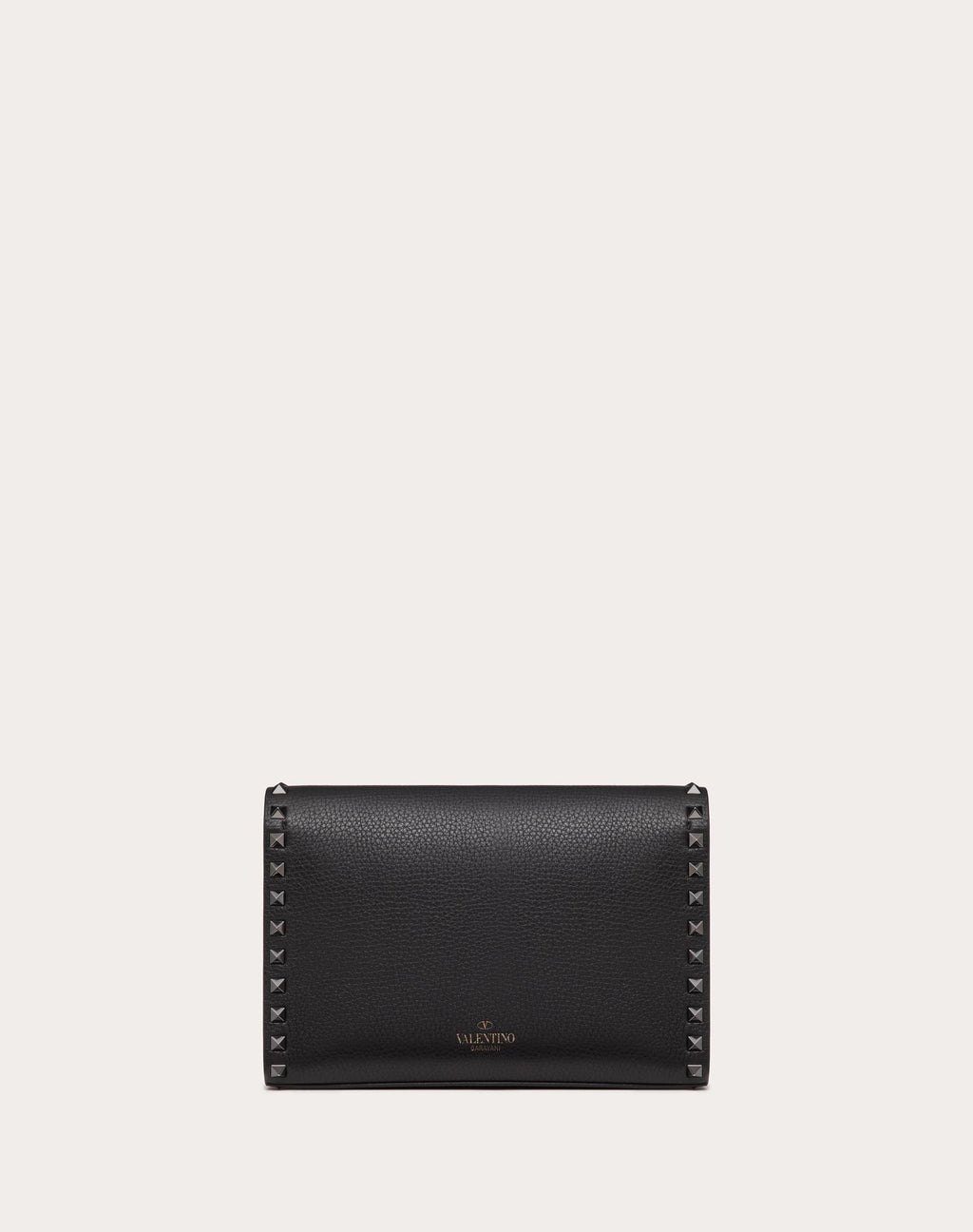 SMALL ROCKSTUD GRAINY CALFSKIN CROSSBODY BAG