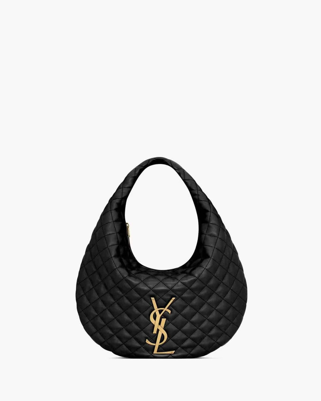 ICARE HOBO IN QUILTED NAPPA BLACK