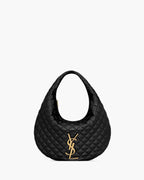 ICARE HOBO IN QUILTED NAPPA BLACK