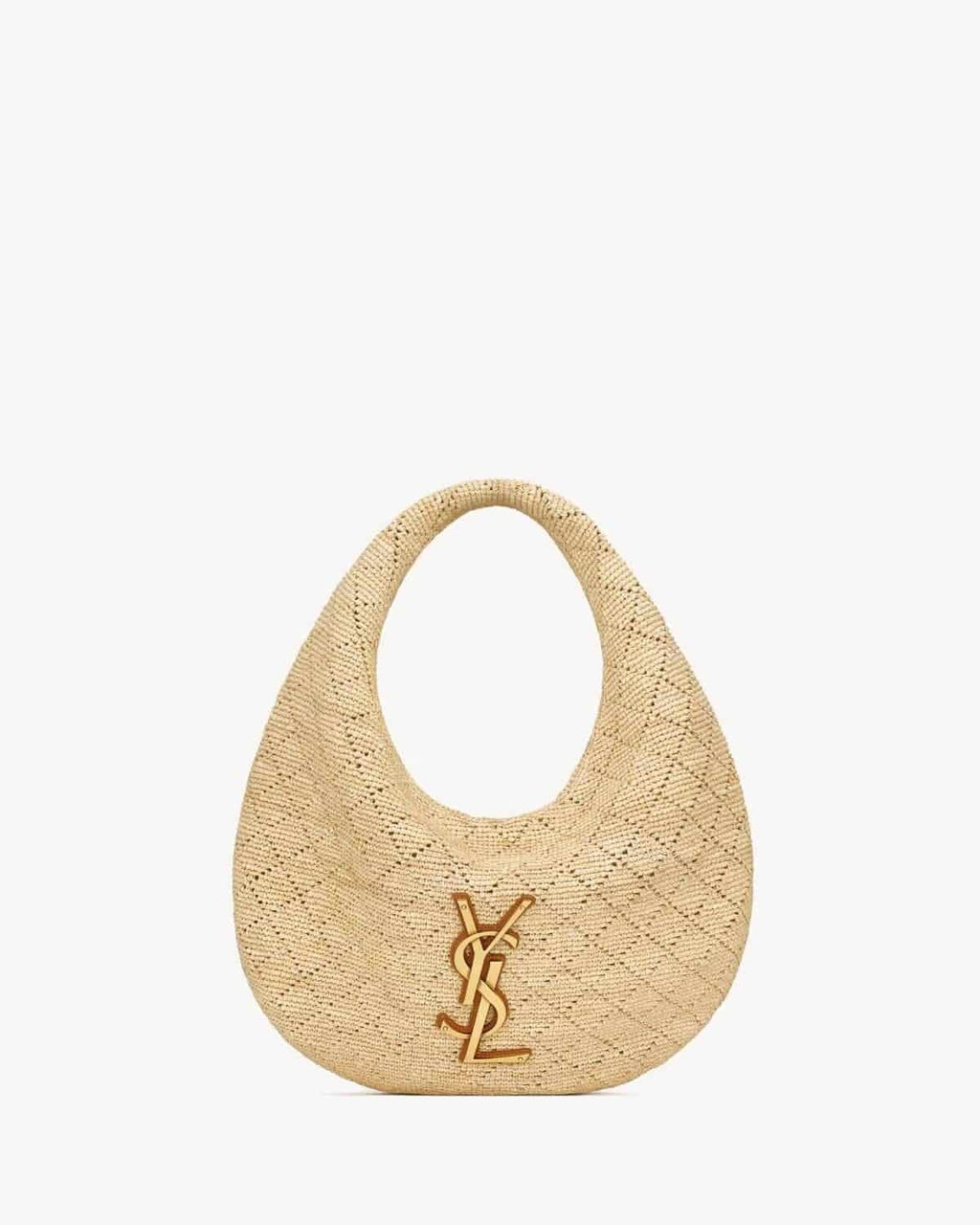 ICARE HOBO IN RAFFIA