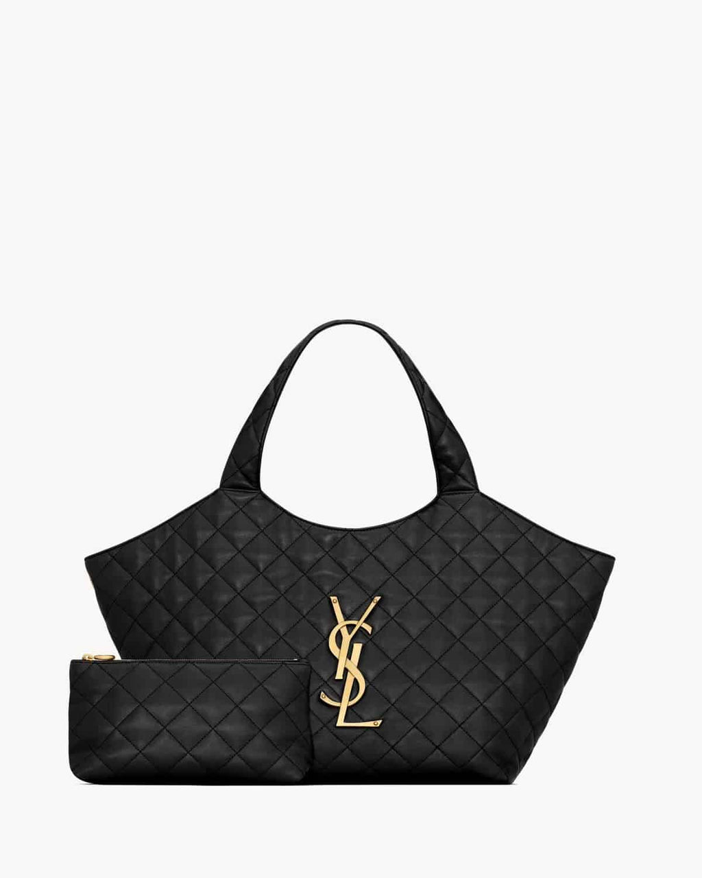 ICARE MEDIUM IN QUILTED NAPPA BLACK