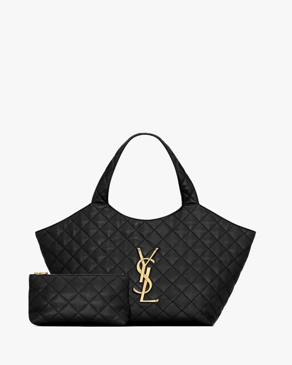 ICARE MEDIUM IN QUILTED NAPPA BLACK