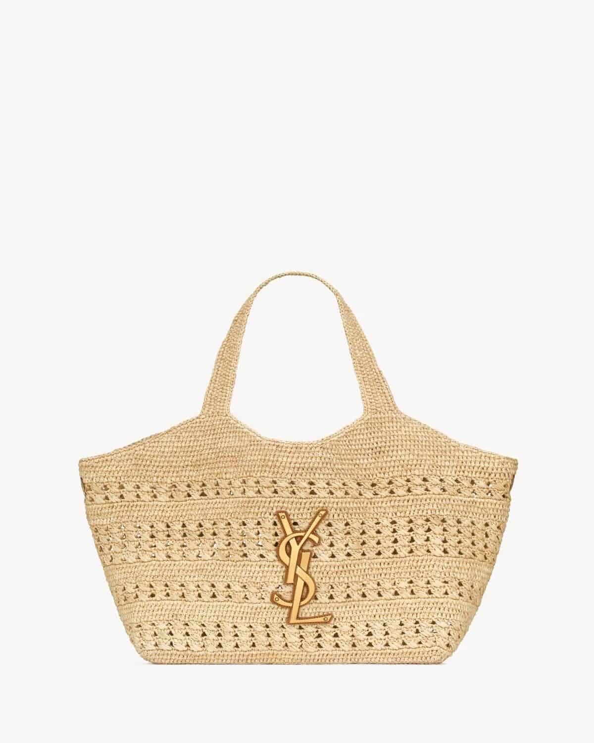 ICARE MEDIUM IN RAFFIA NATURAL
