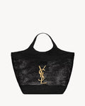 ICARE IN RAFFIA BLACK