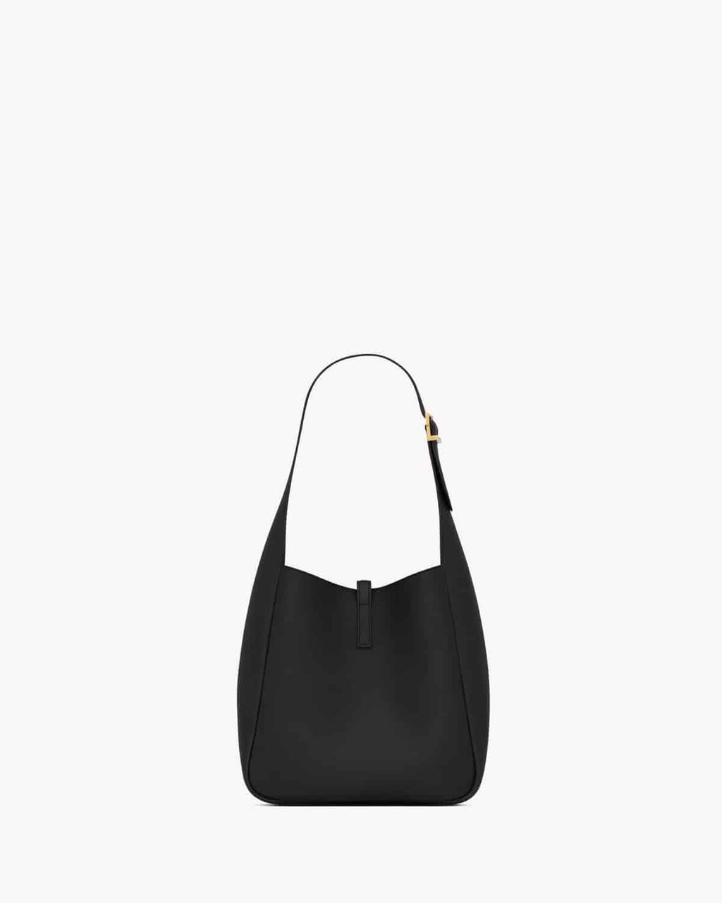 LE 5 À 7 SUPPLE SMALL IN GRAINED LEATHER BLACK