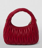 MIU MIU Small Nappa Leather Wander Top-Handle Bag