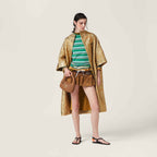 Wander matelassé nappa leather hobo bag