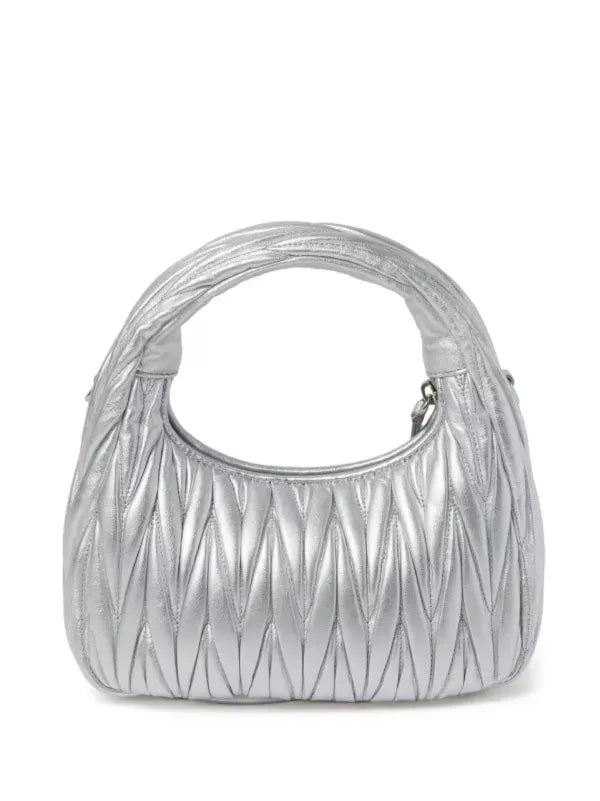 Miu Miu Wander matelassé tote bag