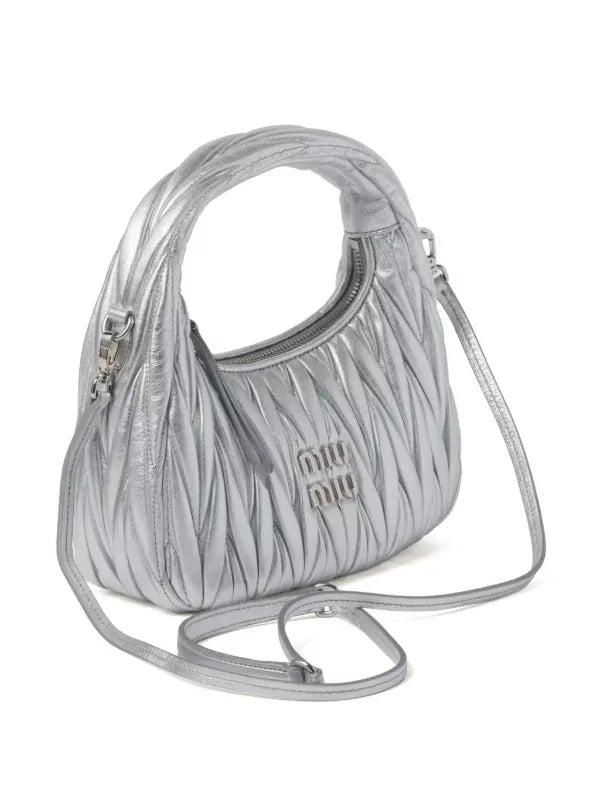Miu Miu Wander matelassé tote bag