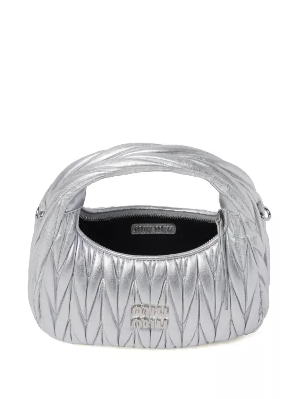 Miu Miu Wander matelassé tote bag