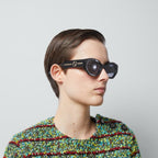 OVAL FRAME SUNGLASSES