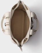 Prada Route medium leather tote bag