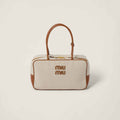 Canvas top-handle bag