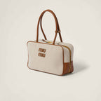 Canvas top-handle bag