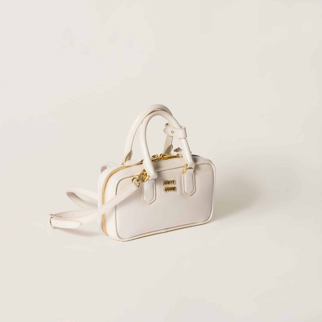 Arcadie patent leather mini-bag