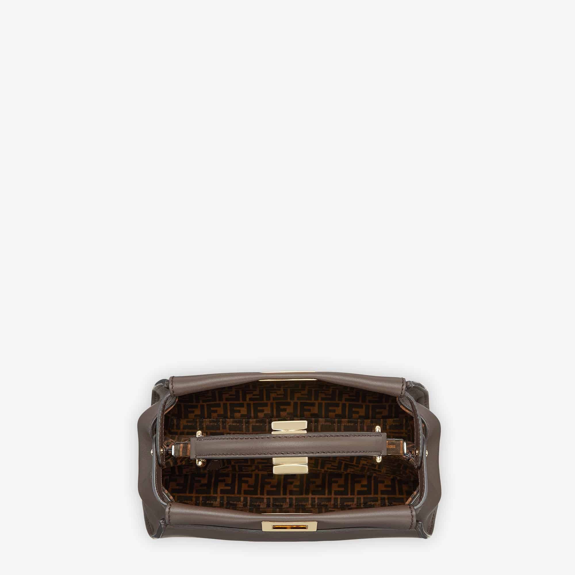 Peekaboo Mini Brown leather bag