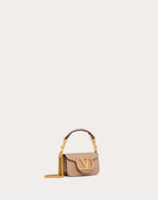 LOCÒ MICRO BAG IN CALFSKIN LEATHER WITH CHAIN