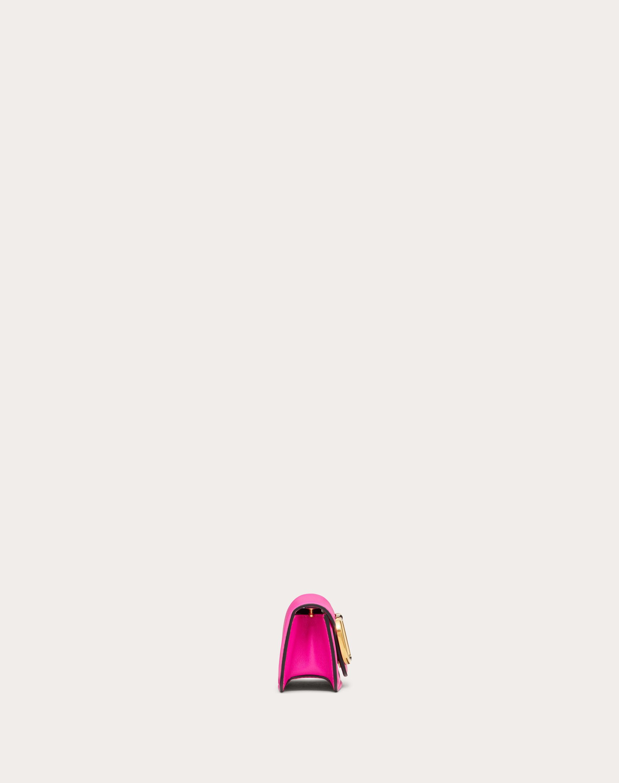 LOCÒ MICRO BAG IN CALFSKIN LEATHER WITH CHAIN