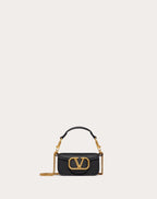 LOCÒ MICRO BAG IN CALFSKIN LEATHER WITH CHAIN