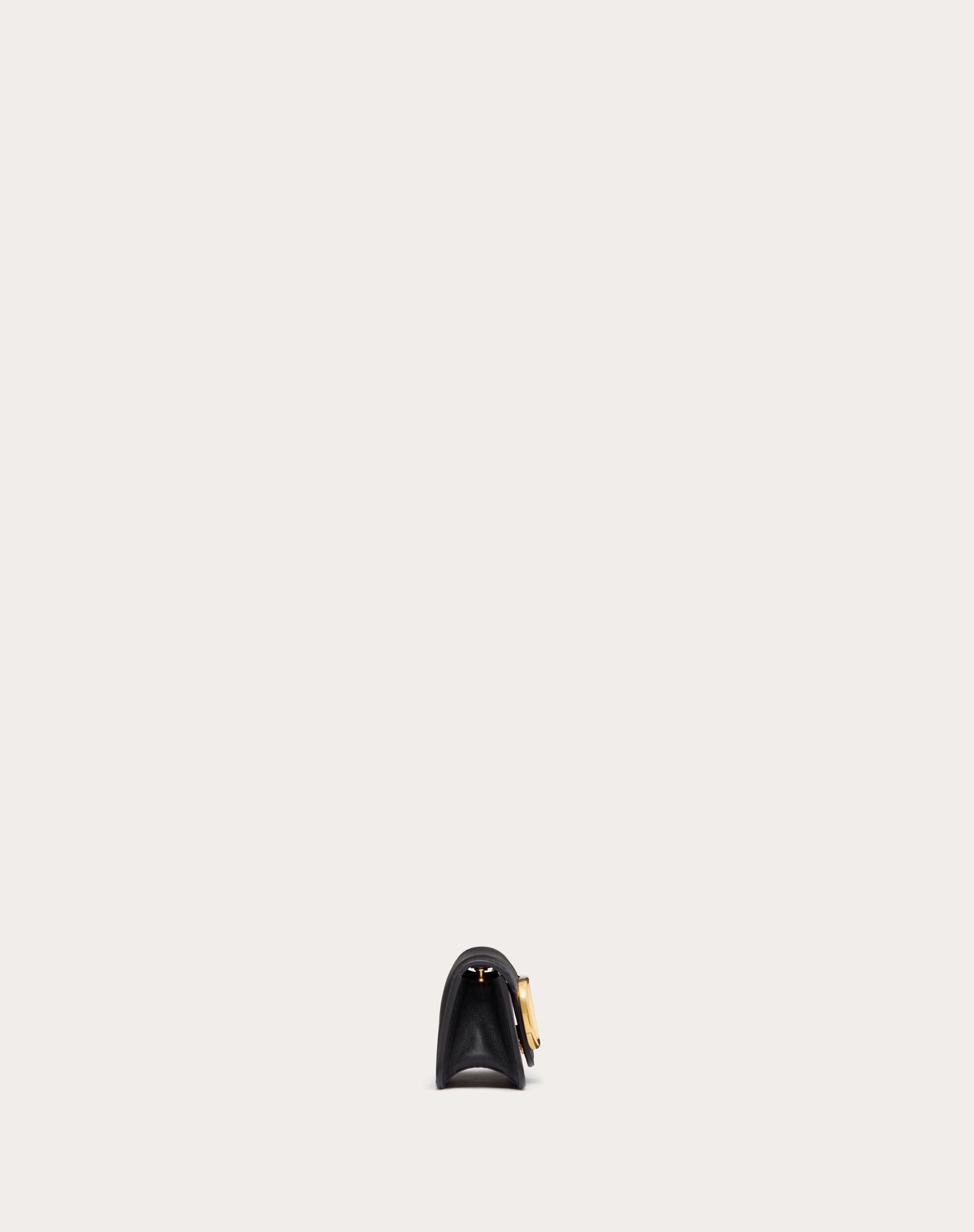 LOCÒ MICRO BAG IN CALFSKIN LEATHER WITH CHAIN