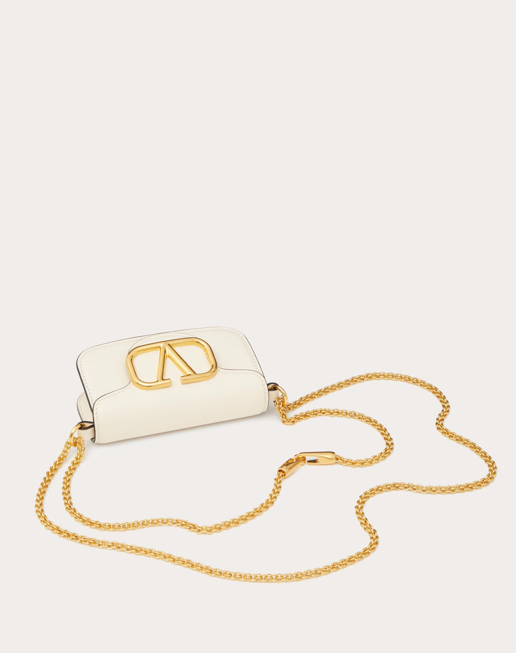 LOCÒ MICRO BAG IN CALFSKIN LEATHER WITH CHAIN