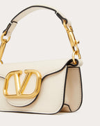 LOCÒ MICRO BAG IN CALFSKIN LEATHER WITH CHAIN