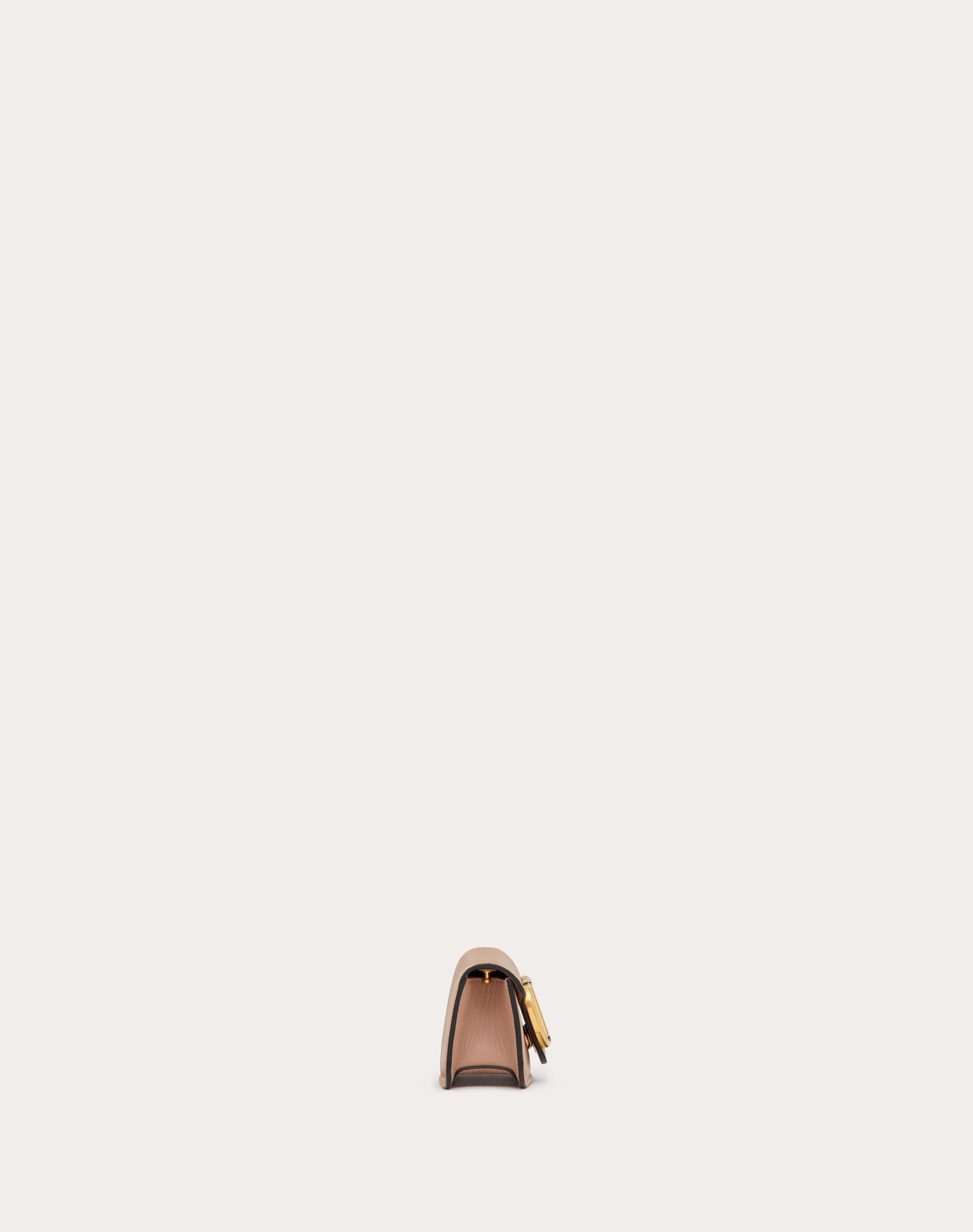 LOCÒ MICRO BAG IN CALFSKIN LEATHER WITH CHAIN