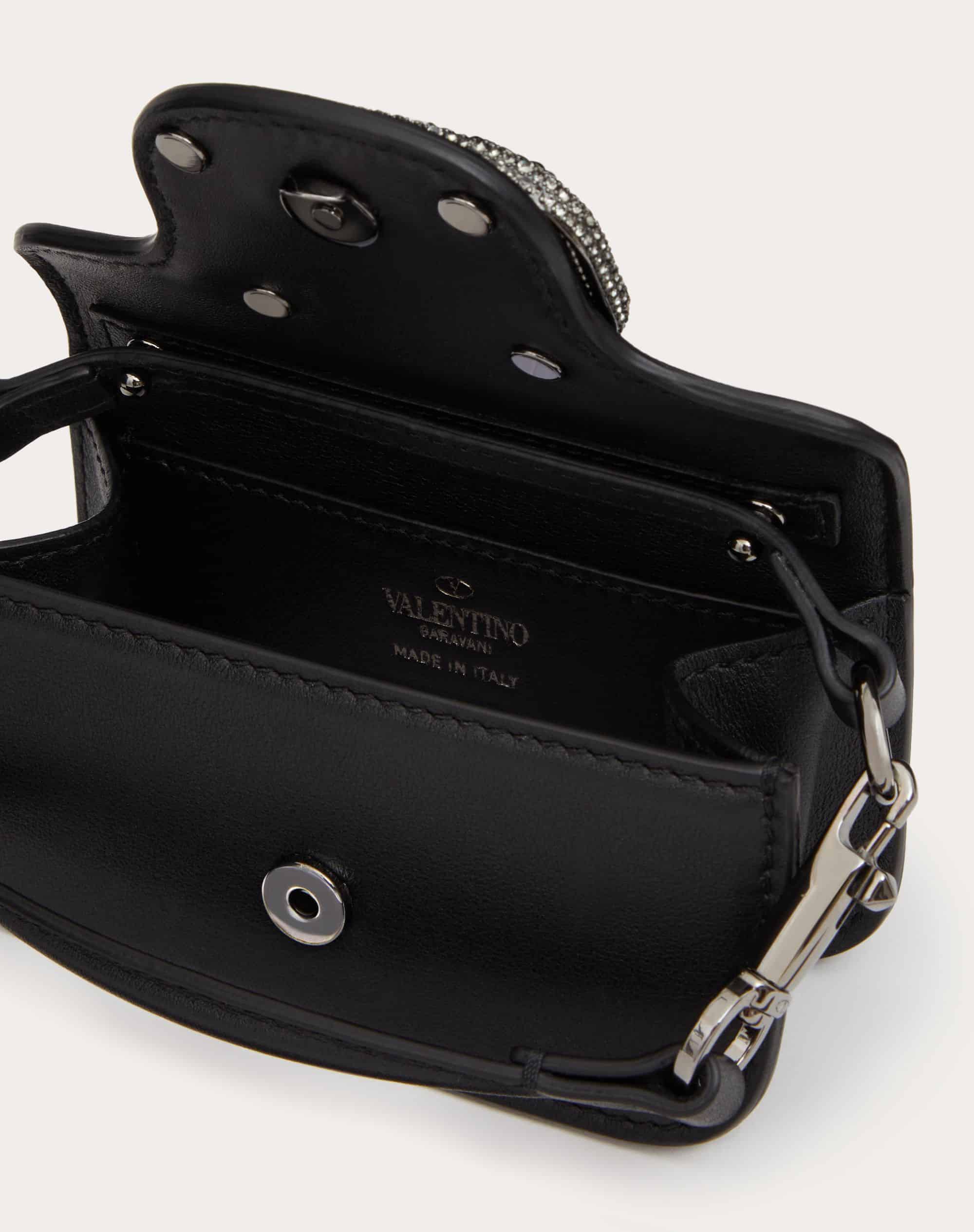 LOCÒ MICRO BAG WITH CHAIN AND JEWEL LOGO