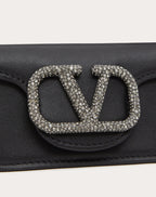 LOCÒ MICRO BAG WITH CHAIN AND JEWEL LOGO