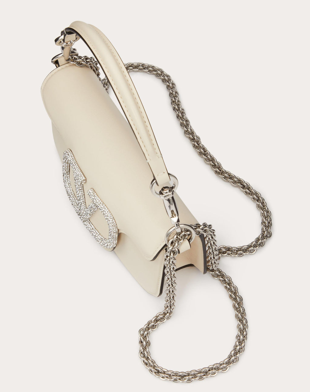 LOCÒ SMALL SHOULDER BAG WITH JEWEL LOGO
