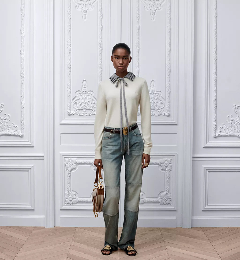 Regular-Fit Jeans with Patches
