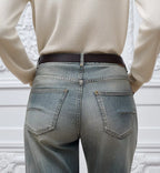 Regular-Fit Jeans with Patches