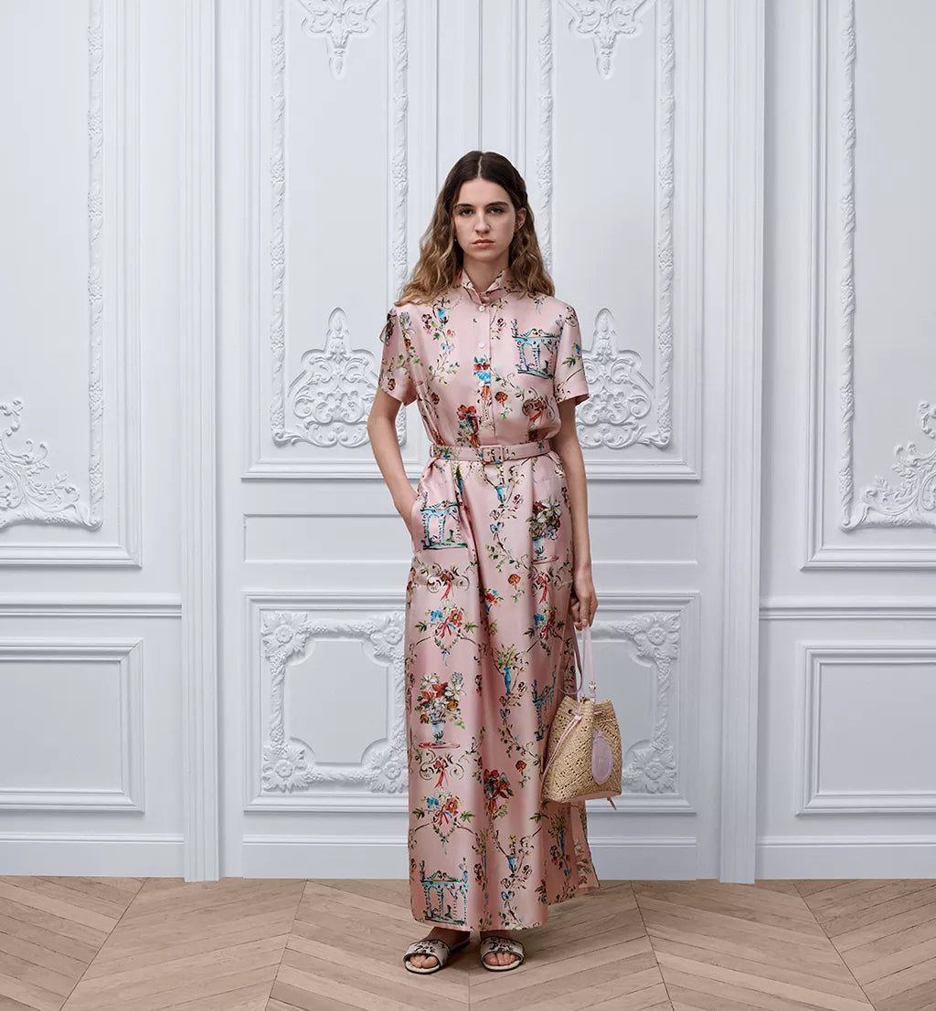 Dioriviera Long Belted Shirtdress