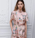 Dioriviera Long Belted Shirtdress