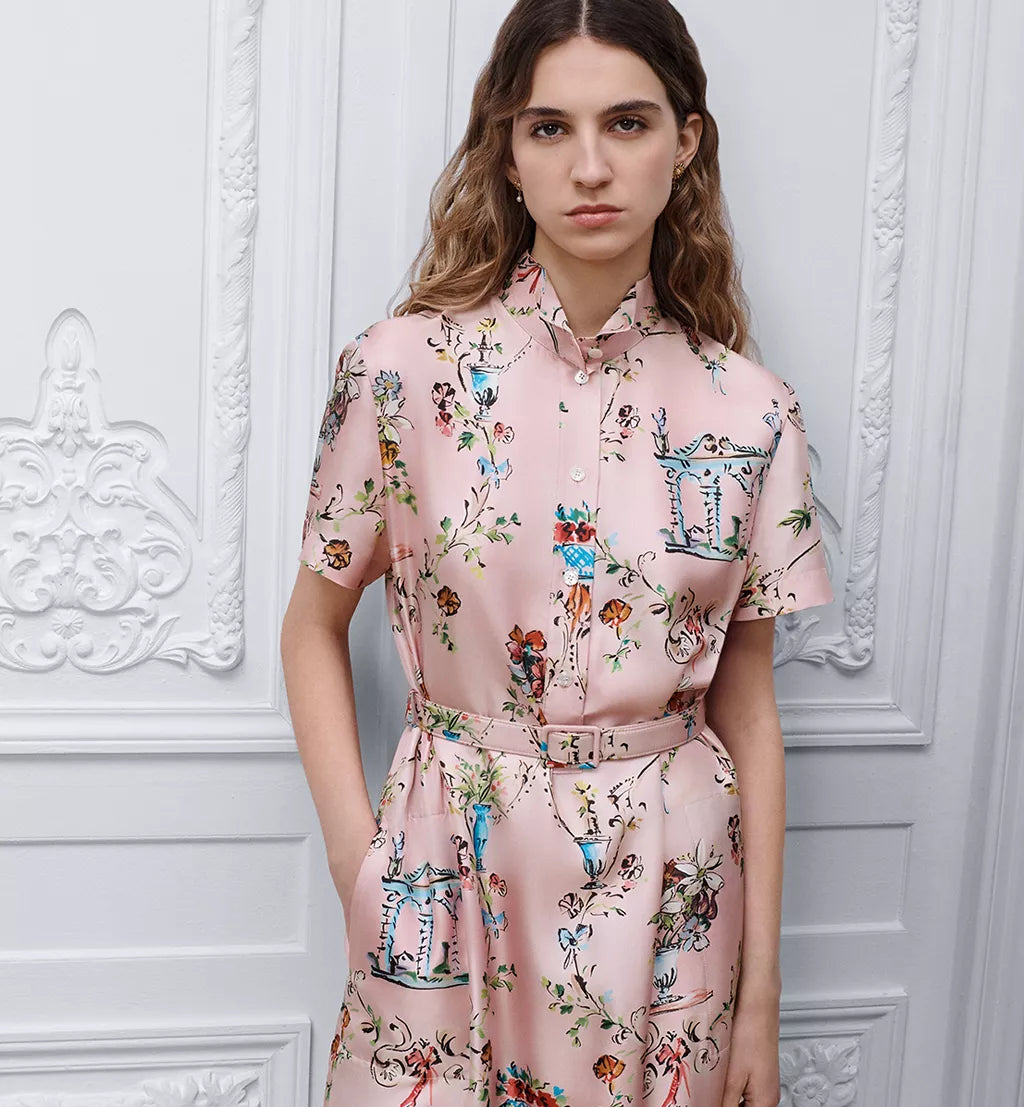 Dioriviera Long Belted Shirtdress