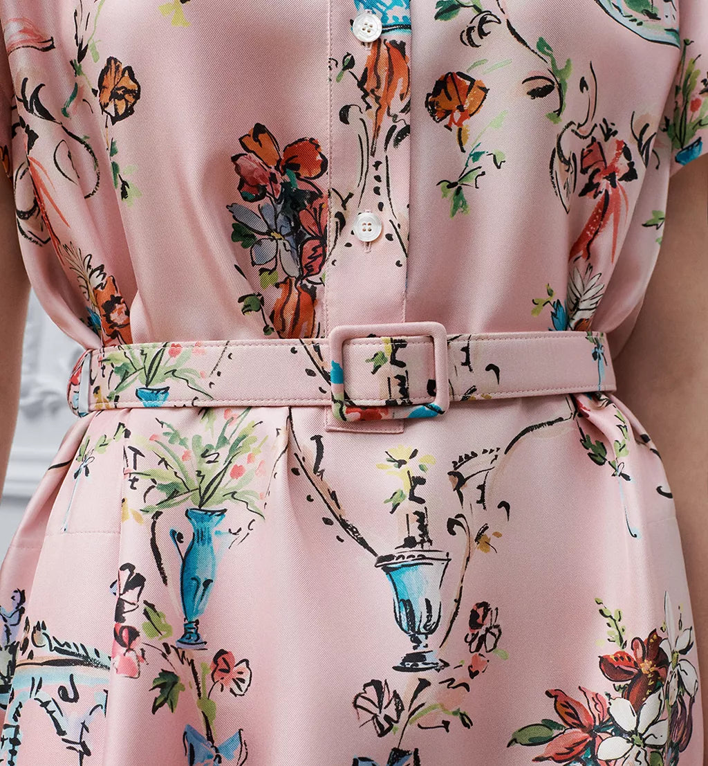 Dioriviera Long Belted Shirtdress