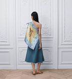 Dioriviera Asymmetrical Silk Top