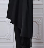 Dress with Draped Neckline