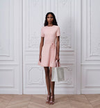 Short Flared Cannage Dress