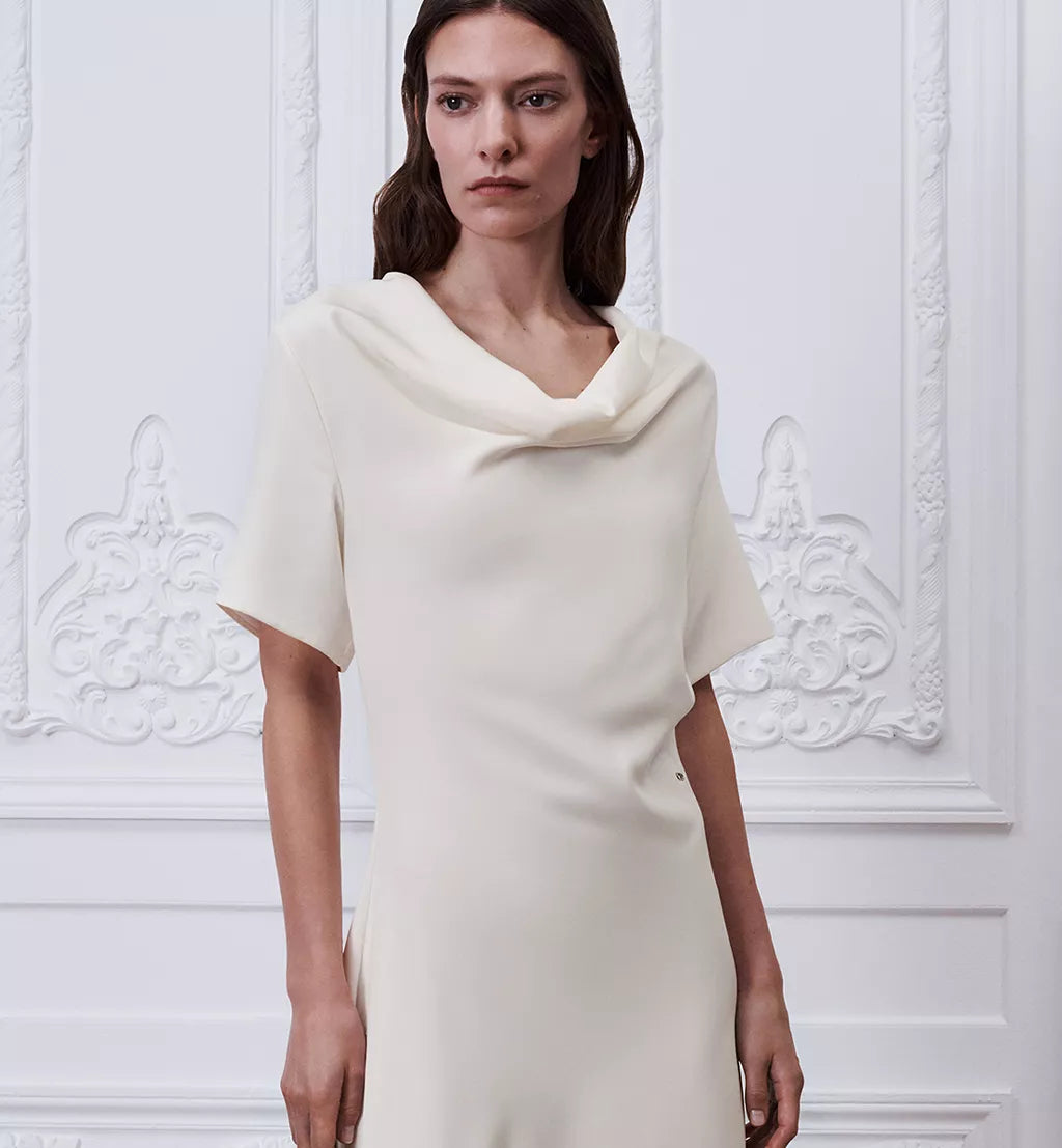 Mid-Length Asymmetrical Dress