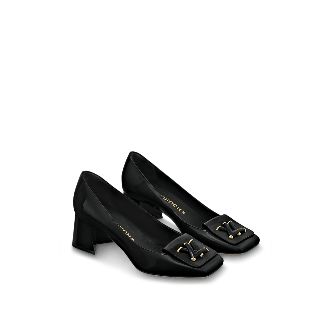 Louis Vuitton Shake Pump – Black Patent Calf Leather
